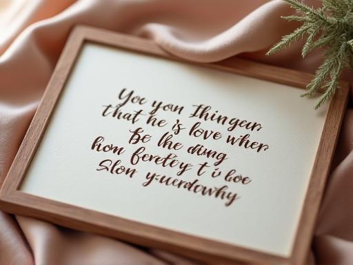 Regalo personalizado con caligrafía única